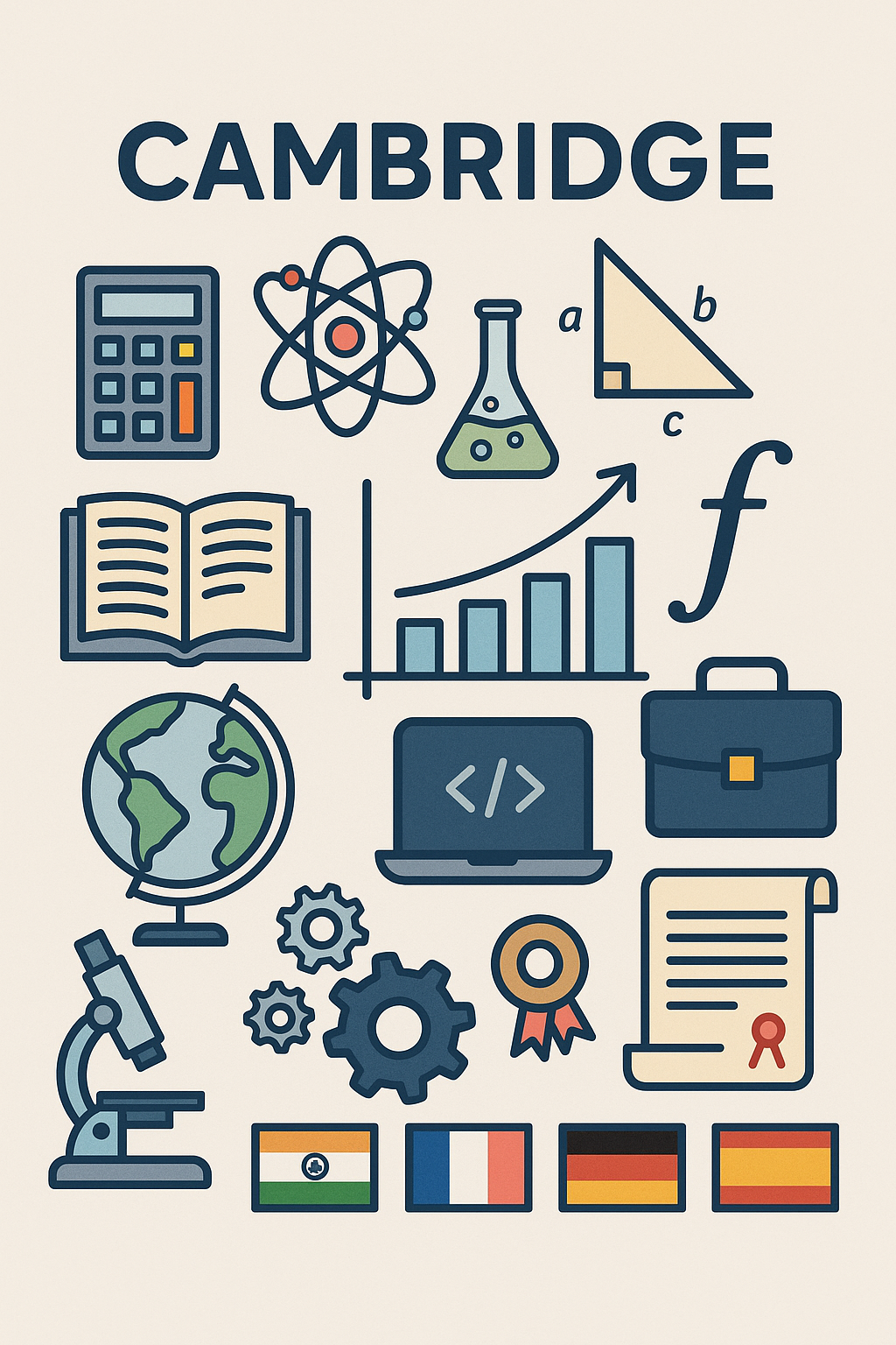 🔶 Cambridge – IGCSE, AS & A Level​